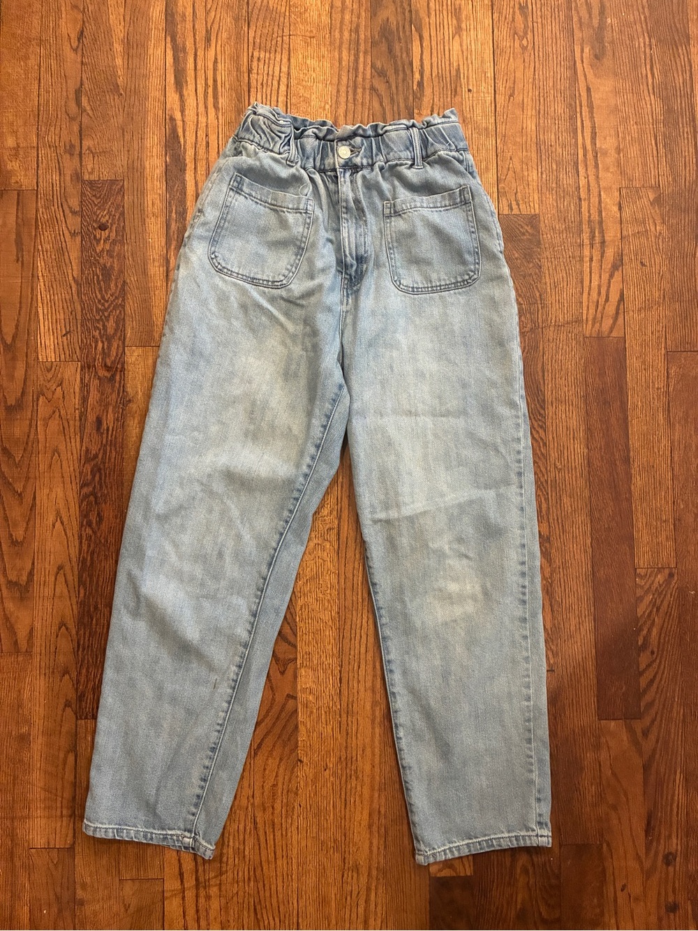 Grey Lab Paper Bag Jeans size L